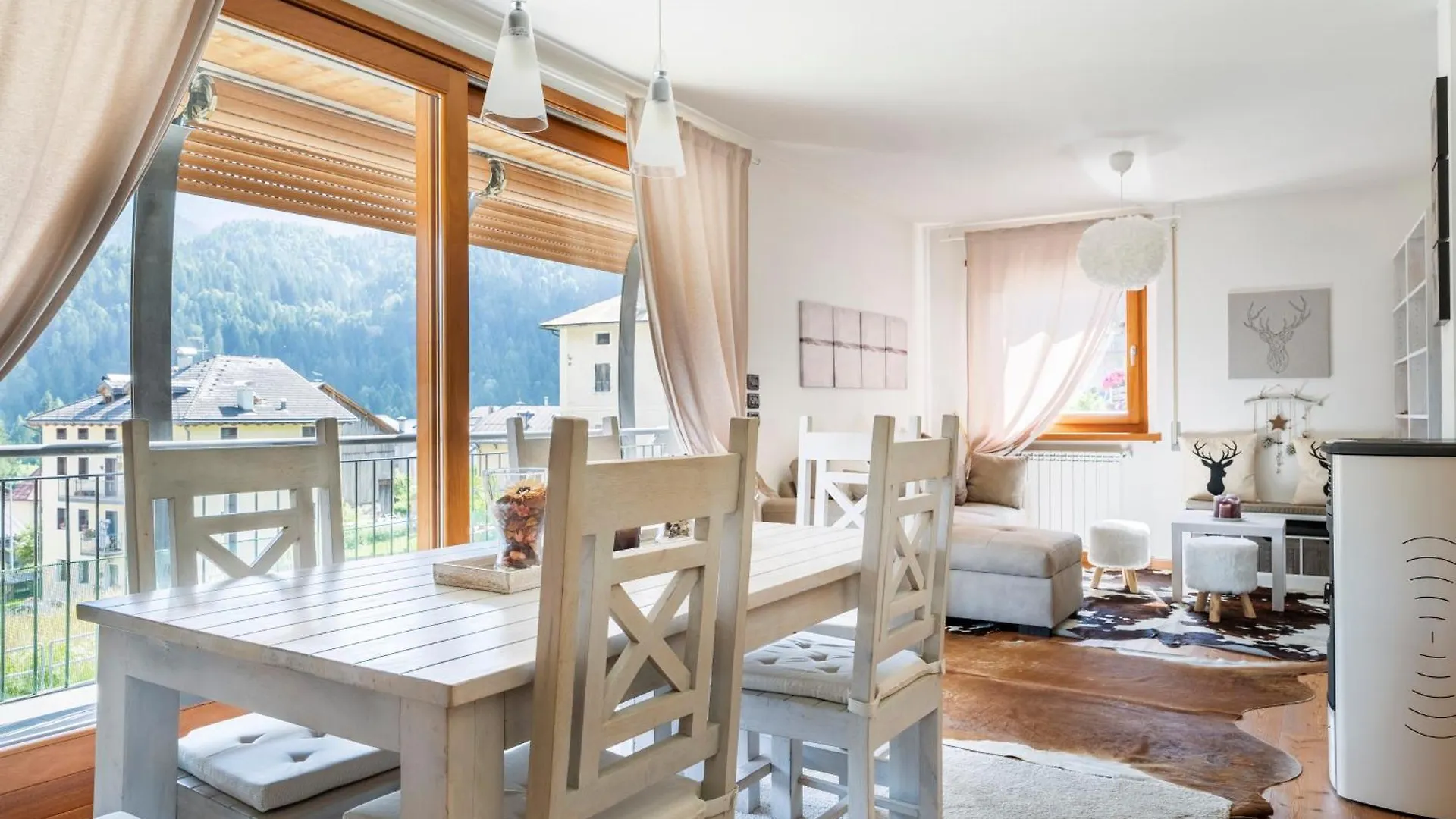 Dolomiti Cortina Chalet Con Parcheggio - Caldo E Accogliente Trilocale Vodo Cadore Apartment